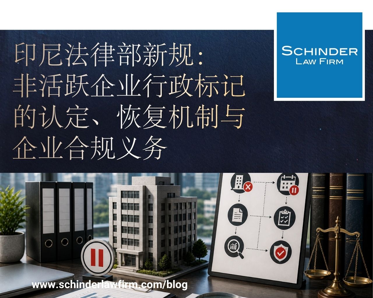 印尼法律部新规：非活跃企业行政标记的认定、恢复机制与企业合规义务 - Schinder Law Firm